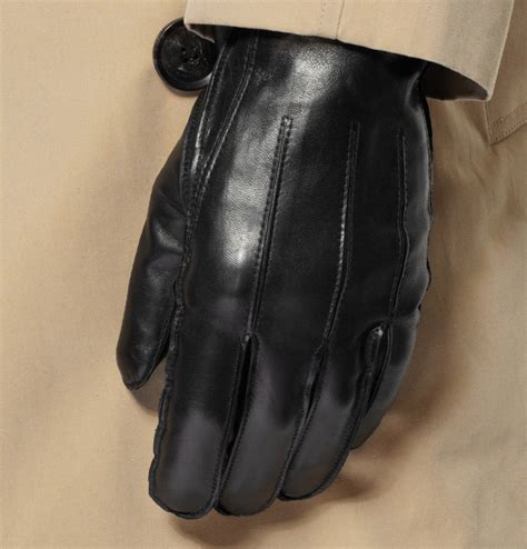 burberry gloves men